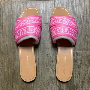 BCBGeneration Pink Sandals